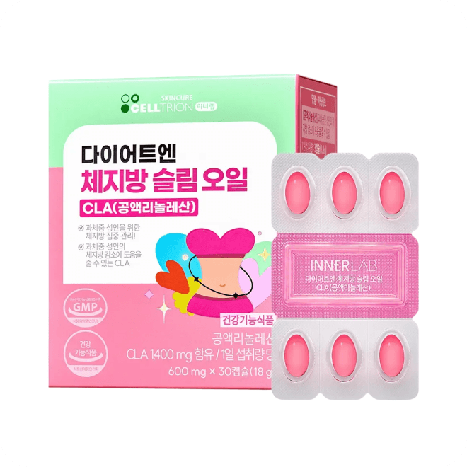 이너랩 다이어트엔 체지방 슬림 오일 CLA(공액리놀레산)