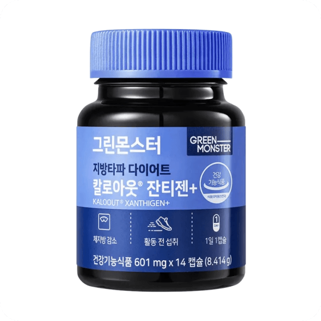 그린몬스터 지방타파 다이어트 칼로아웃 잔티젠+