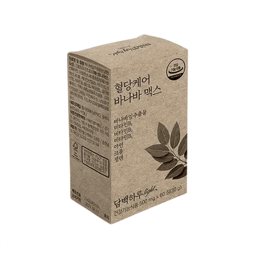 담백하루 혈당케어 바나바 맥스