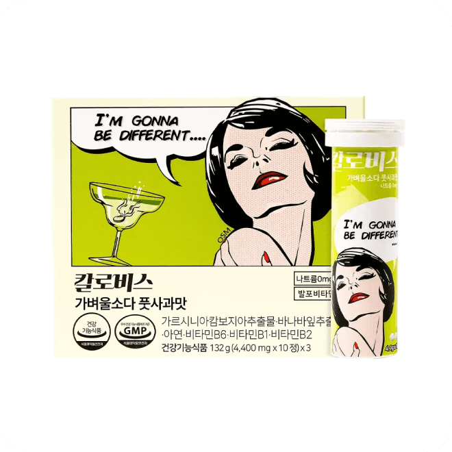 칼로비스 가벼울소다 풋사과맛