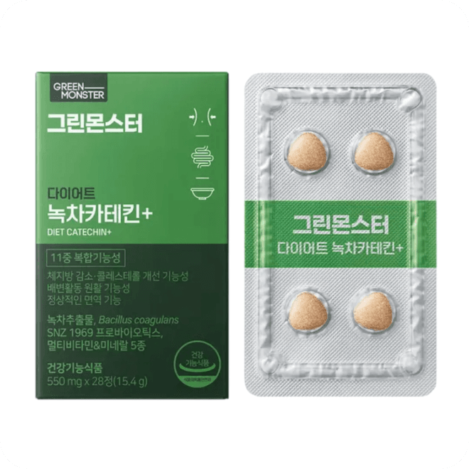 그린몬스터 녹차카테킨+
